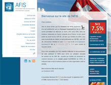 Tablet Screenshot of afi-suisse.org
